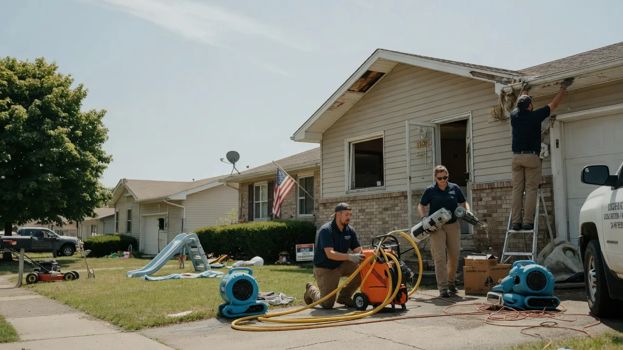 Water Damage Restoration in Slagle, LA near me